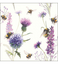 Napkin 33 Bumblebees in the meadow FSC Mix