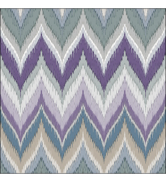 Napkin 33 Zig-zag blue FSC Mix