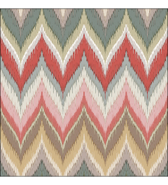 Napkin 33 Zig-zag brown FSC Mix