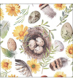 Napkin 33 Birds nest FSC Mix