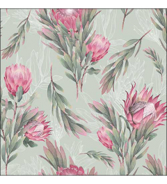 Napkin 33 Protea green FSC Mix