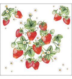 Napkin 33 Bunch of strawberries FSC Mix
