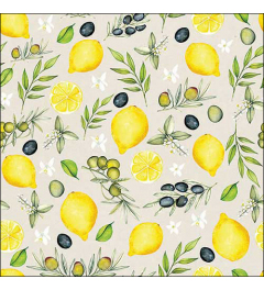 Napkin 33 Olives and lemon FSC Mix