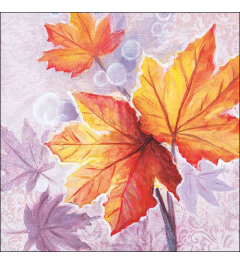 Napkin 33 Maple leaves FSC Mix