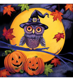 Napkin 33 Halloween owl FSC Mix