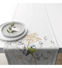 Table runner 40x150 cm Sweet little bird