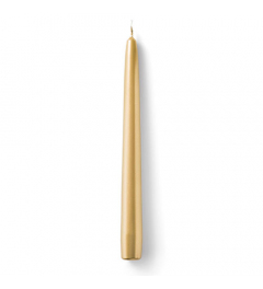 Candle tapered gold