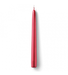 Candle tapered red