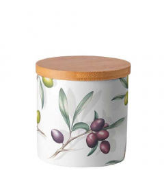 Storage jar small Delicious olives