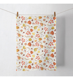 Kitchen towel Autumn details