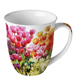 Mug 0.4 L Tulips