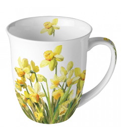 Mug 0.4 L Golden daffodils