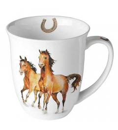 Mug 0.4 L Wild horses