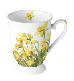 Mug 0.25 L Golden daffodils