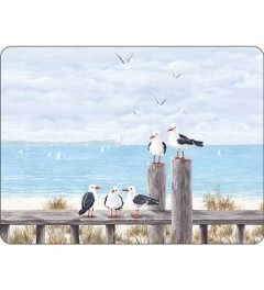 Placemat Seagulls on the dock