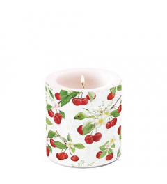 Candle small Fresh cherries