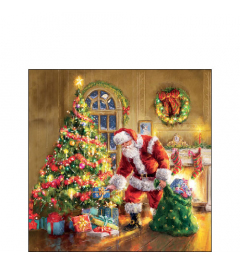 Napkin 25 Gifts under Christmas tree FSC Mix