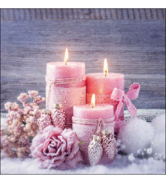 Napkin 33 Romantic candles FSC Mix