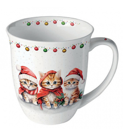 Mug 0.4 L Funny cute kittens