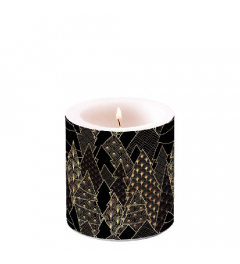 Candle small Luxury trees black