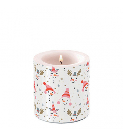 Candle small Funny snowmen