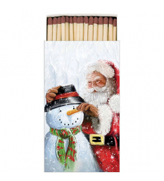 Matches Santa and snowman