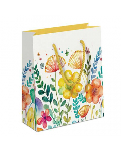 Gift bag Vibrant spring white