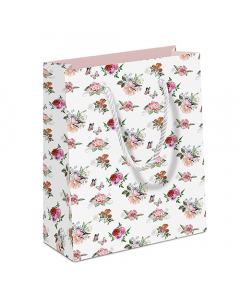 Gift bag Charlotte white