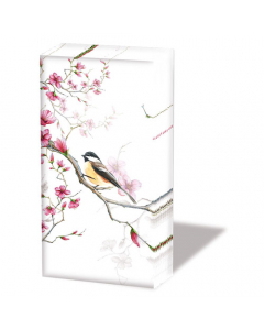 Hdkf Bird & blossom white