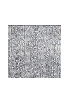 Napkin 25 Elegance silver  FSC Mix