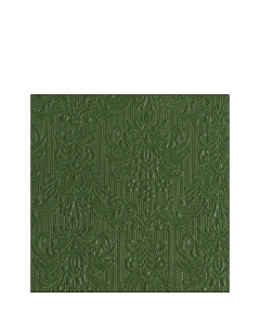 Napkin 25 Elegance dark green  FSC Mix