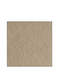 Napkin 25 Elegance taupe  FSC Mix