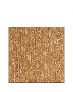 Napkin 25 Elegance bronze FSC Mix