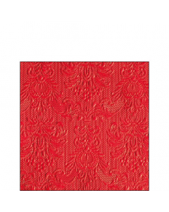 Napkin 25 Elegance red  FSC Mix