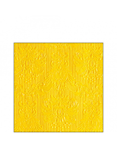 Napkin 25 Elegance yellow  FSC Mix