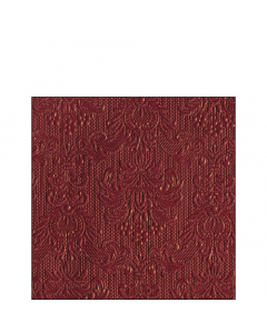 Napkin 25 Elegance bordeaux  FSC Mix