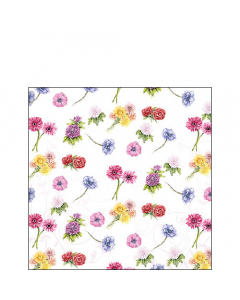 Napkin 25 Flower festival FSC Mix