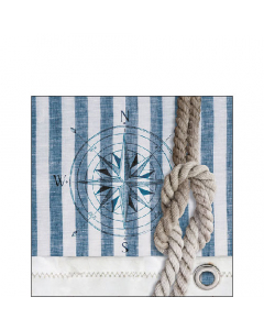 Napkin 25 Compass and rope FSC Mix