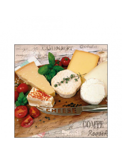 Napkin 25 Palette of cheeses FSC Mix