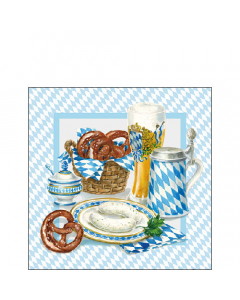 Napkin 25 White sausage FSC Mix