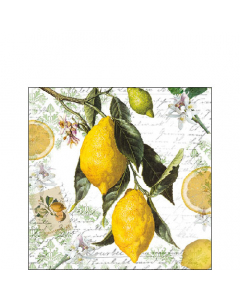 Napkin 25 Lemon FSC Mix