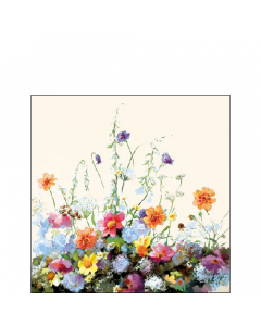 Napkin 25 Summer breeze cream FSC Mix
