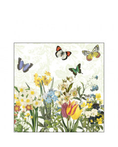 Napkin 25 Spring bloomers FSC Mix