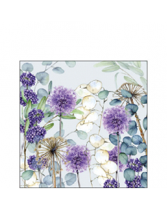 Napkin 25 Lunaria green FSC Mix