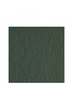 Napkin 25 Elegance deep forest green FSC Mix