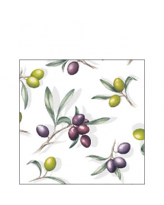 Napkin 25 Delicious olives FSC Mix