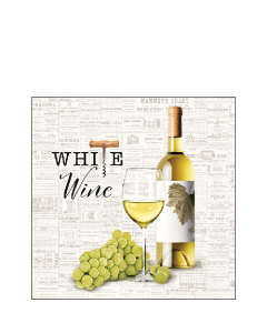 Napkin 25 White wine FSC Mix