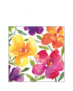 Napkin 25 Happy bloomers FSC Mix