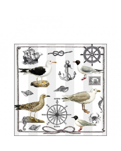 Napkin 25 Maritime items FSC Mix