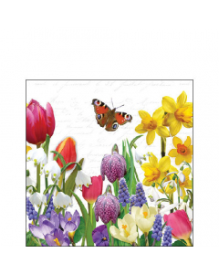 Napkin 25 Spring feeling FSC Mix